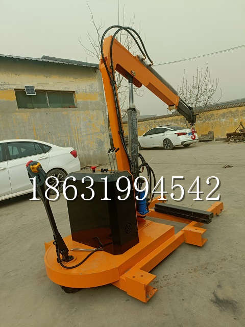 南州乡自卸车厢随车吊 自制轮式四不像起重机 四驱平板吊 5吨 贵盛